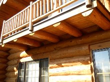 cantilevered deck